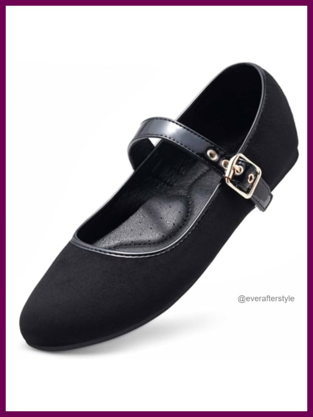 Faux Suede Round Toe Slip On Ballet Flats Comfortable Dressy Walking Shoes